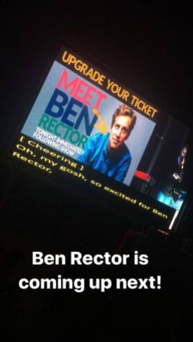 Headliner Ben Rector performing!